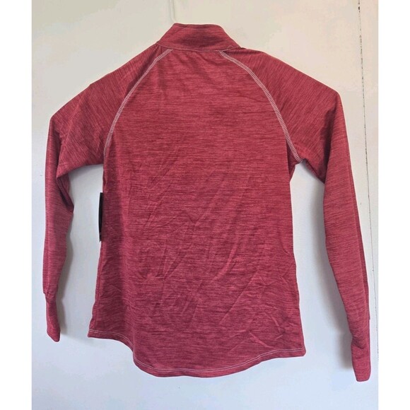 University of Indiana Hoosiers Womens  1/4 Zip Pullover Sweater M Colosseum NWT - Picture 5 of 5